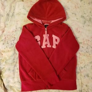 GAP Fleece zip Hoodie NWOT